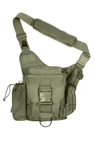 ADVANCED TACTICAL SHOULDER HIP BAG - OD GREEN