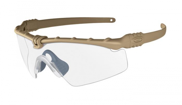OAKLEY SI Ballistic M-Frame 3.0 Dark Bone Clear Brille