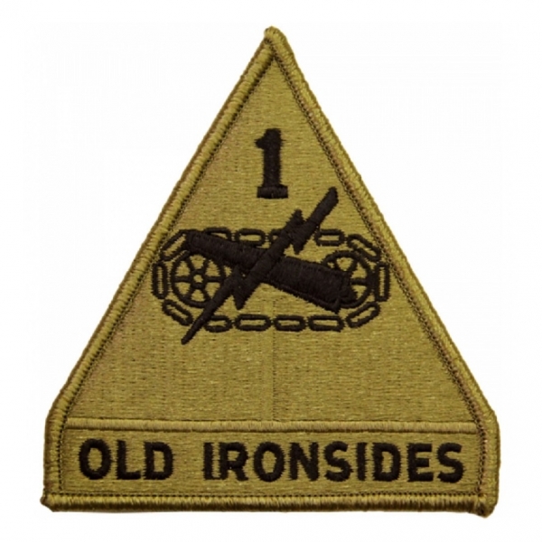 1st Armored Division "OLD IRONSIDES" OCP Scorpion Patch