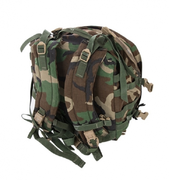 US Army Woodland Camouflage Medic Pack Rucksack