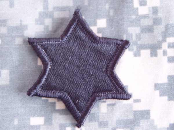 6th Infantry Division "SIGHT-SEEING SIXTH" ACU Velcro patch Abzeichen