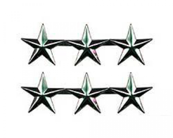 LIEUTENANT GENERAL US Army Officier Rank Insignia Uniform Abzeichen
