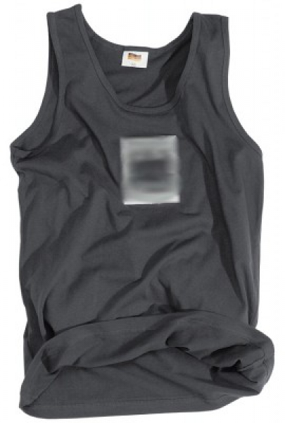 Bundeswehr BW Sporthemd Tank Top shirt schwarz