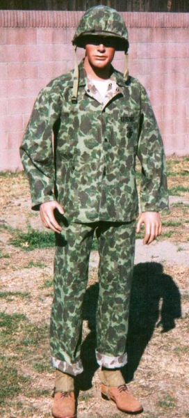 USMC Pacific camouflage Marines HBT P42 reversible Kampfanzug WK 2