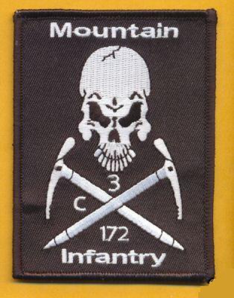 172nd Infantry Regiment 3rd Company Mountain NH ARNG Hooah
