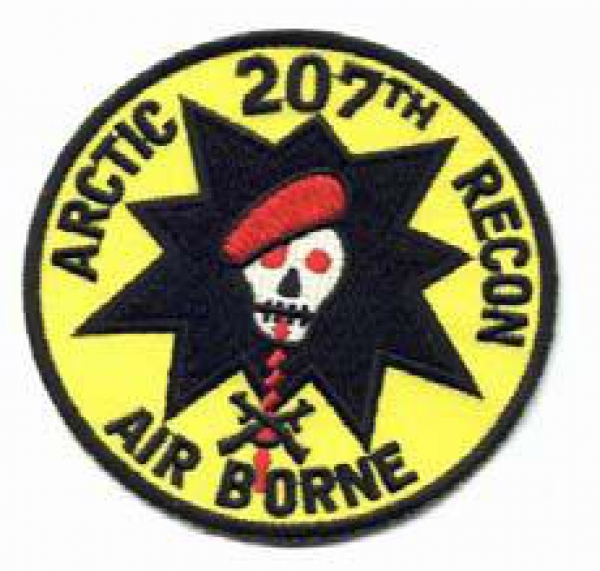 207th Airborne Arctic Recon Special Forces patch