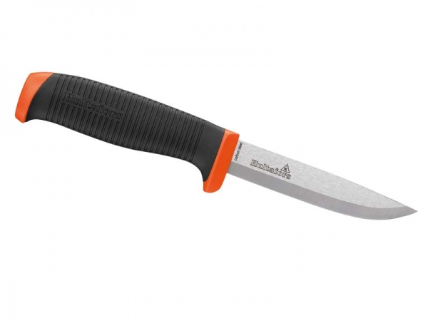 Hultafors Handwerkermesser HVK Stahl SK5 Santoprenüberzug und Kunststoffscheide