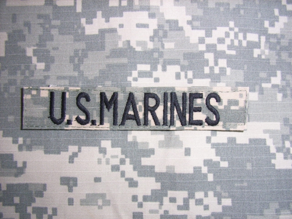 U.S. MARINES ACU Velcro tab