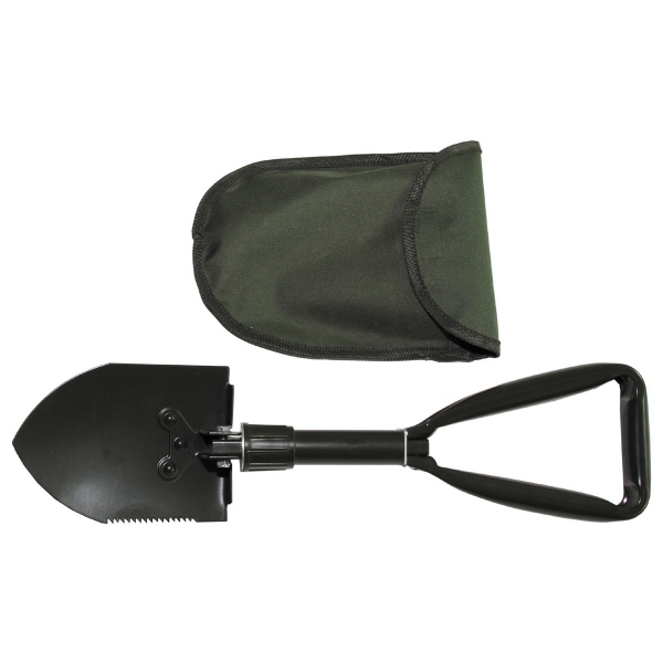 Klappspaten 3-teilig Mini mit Nylontasche