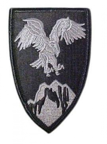 AFGHANISTAN COMBINED FORCES ACU Velcro patch