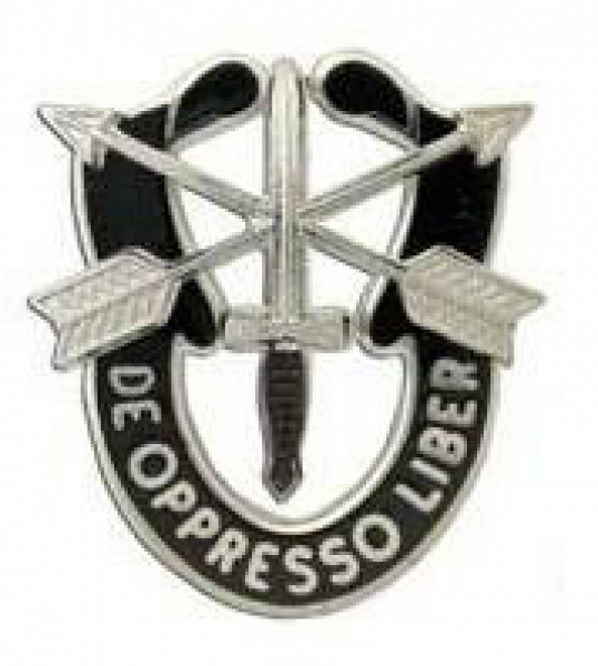 US Army Special Forces Unit Crest DE OPPRESSO LIBER