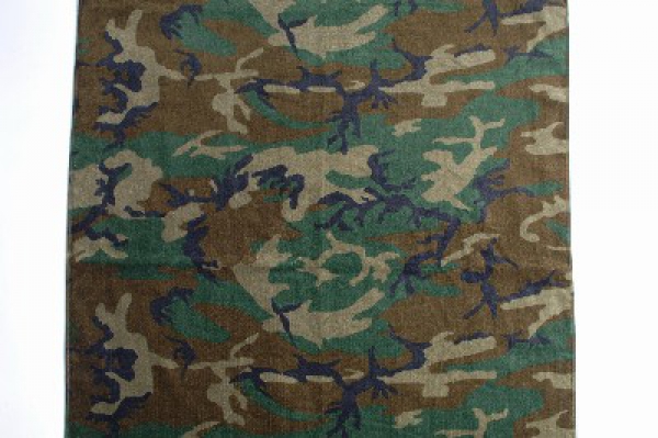 US woodland camouflage Badetuch Handtuch