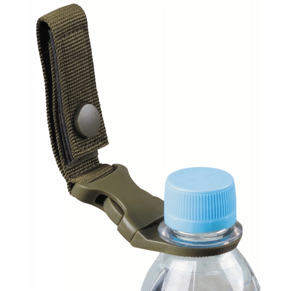 Flaschenhalter für Gürtel und MOLLE System oliv
