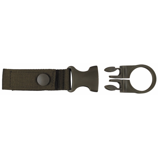 Flaschenhalter für Gürtel und MOLLE System oliv
