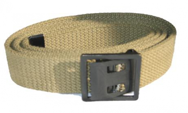 US Hosengürtel WWII khaki (Repro)
