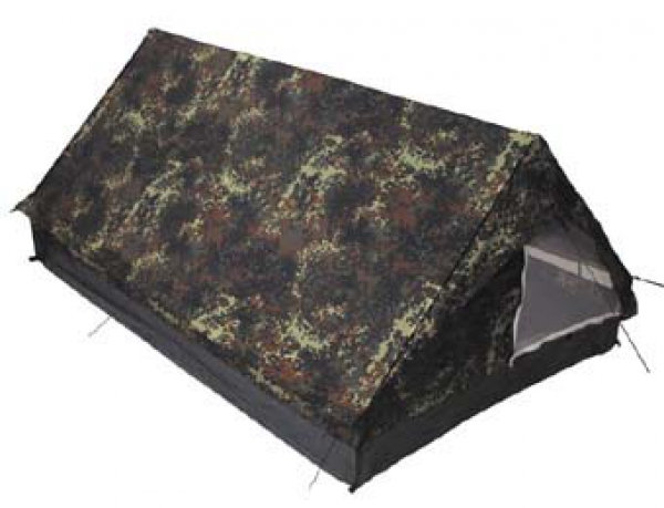 Zweimannzelt Mini Super Pack Zelt BW flecktarn