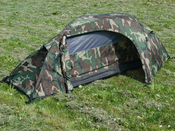 RECON Einmannzelt BW Flecktarn