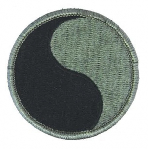 29th Infantry Division "Blue and Gray" UCP Patch