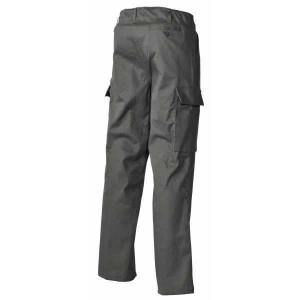 BW Moleskin Outdoor Hose steingrau oliv