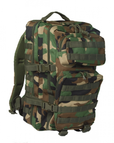 US ASSAULT LARGE PACK WOODLAND CAMOUFLAGE