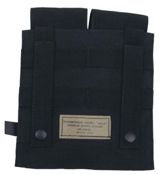 Doppel Magazintasche MOLLE Modular System schwarz