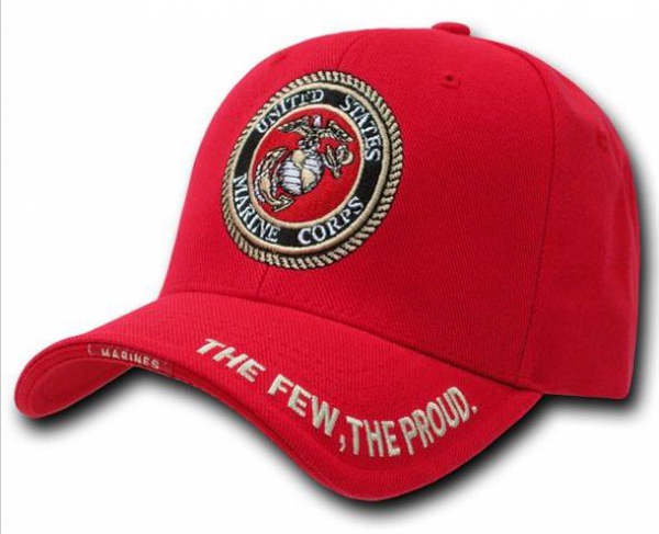 United States Marine Corps Red Cap " THE FEW, THE PROUD "
