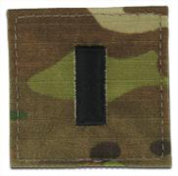 1st Lieutenant OCP Multicam Rank with Velcro