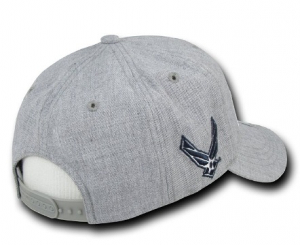 Heather Grey AIRFORCE Military Cap