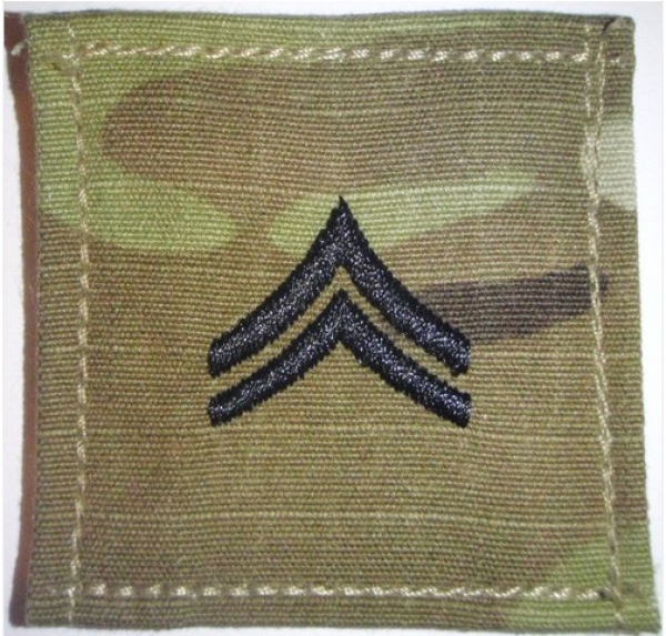 CORPORAL OCP Multicam Rank with Velcro