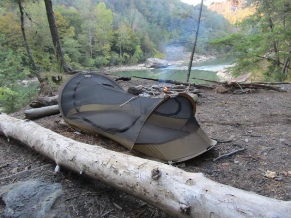 Catoma USMC IGUANA BED NET POP UP TENT COYOTE BROWN