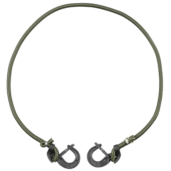 Expander 100 cm oliv mit Schnappverschlüsse 8 mm längenverstellbar