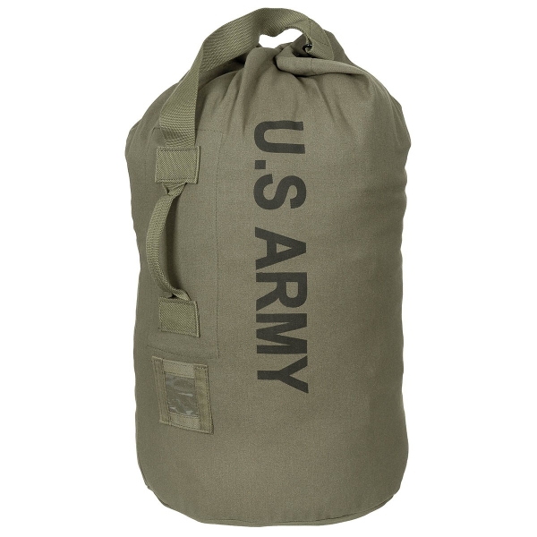 US Cotton Seesack oliv mit Trageriemen
