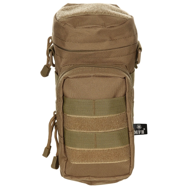 Round MOLLE pouch coyote