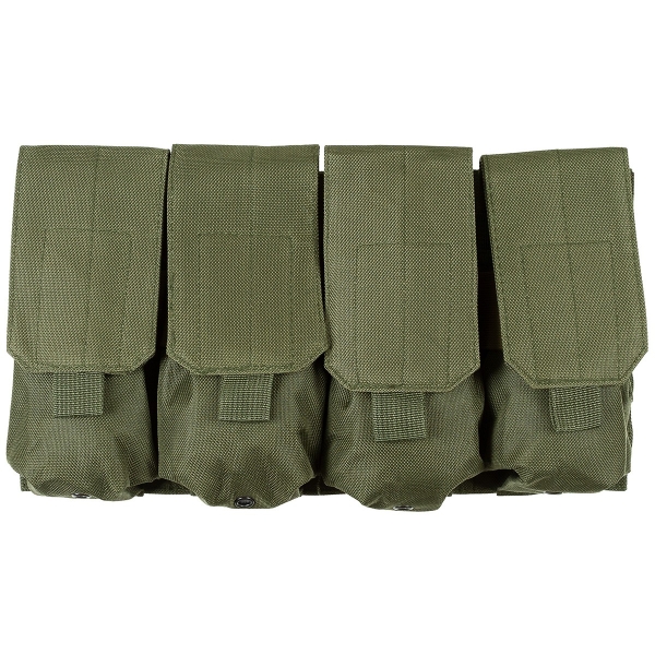 Magazintasche Molle 4-fach oliv