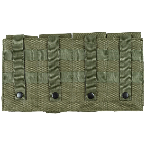 Magazintasche Molle 4-fach oliv