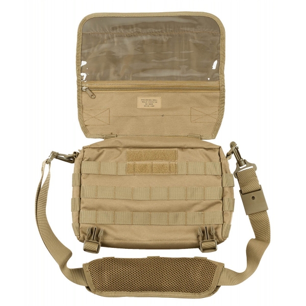 Schulter MOLLE Umhängetasche coyote tan