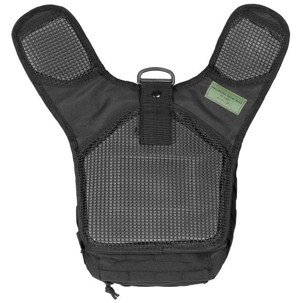 Schulter-Umhängetasche "Deluxe" schwarz