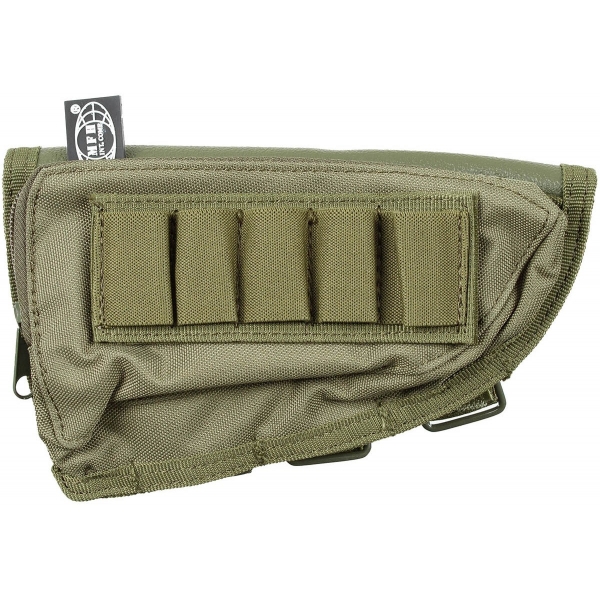 Gewehrschaft Buttstock Mag pouch Tasche oliv