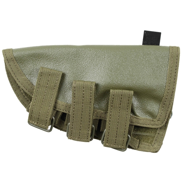 Gewehrschaft Buttstock Mag pouch Tasche oliv