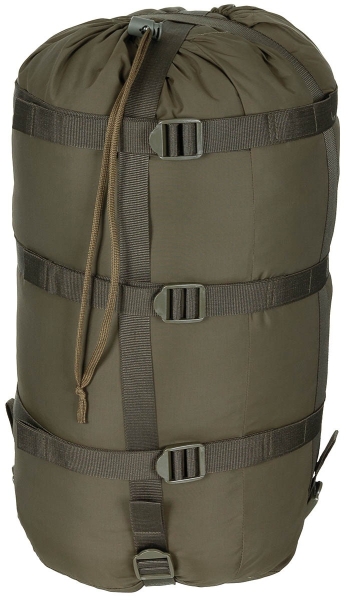 Mumienschlafsack 3 Seasons mit 2-lagiger Füllung Oliv