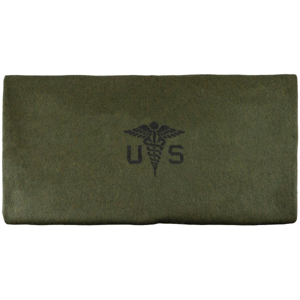 US Army Wolldecke "Medical" oliv ca. 225 x 155 cm (Repro)