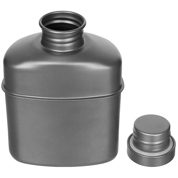 Fox Outdoor Trinkflasche Titan ca. 1 l mit Tasche