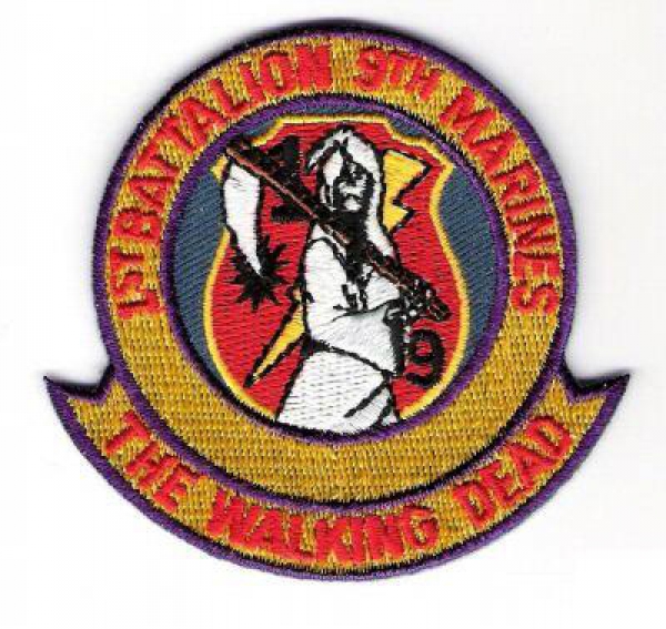 1st BATTALION 9th MARINES US MARINE CORPS USMC patch