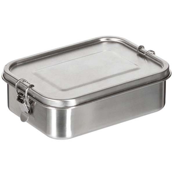 Edelstahl Lunchbox "Premium" ca. 19x14,5x6,5 cm