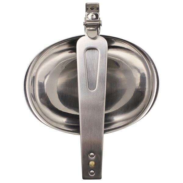 Edelstahl Schöpfer klappbar mit Tasche