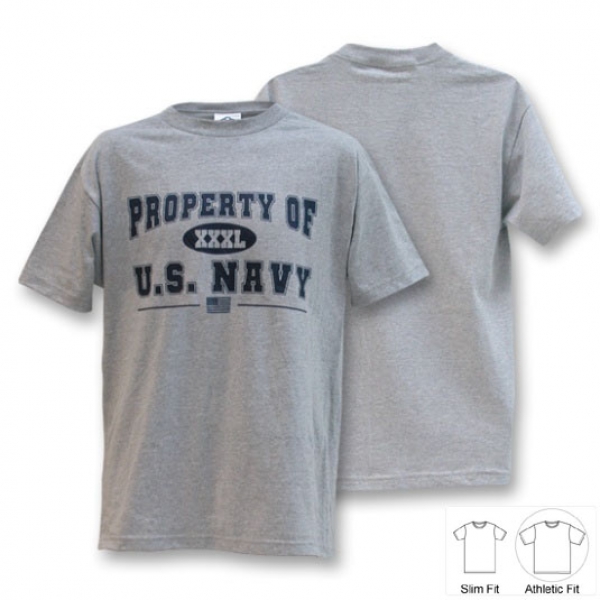 Property Of U.S. NAVY t-shirt