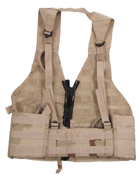 US Army MOLLE II FLC Modular Weste 3 color desert Tan