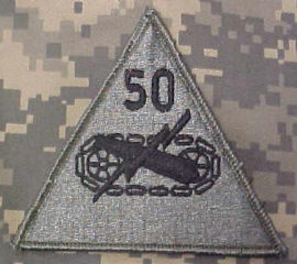 50th Armored Division ACU patch