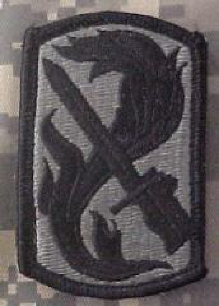 198th Infantry Brigade ACU patch