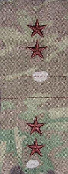 Major General O-8 MultiCam™ Sew On Abzeichen